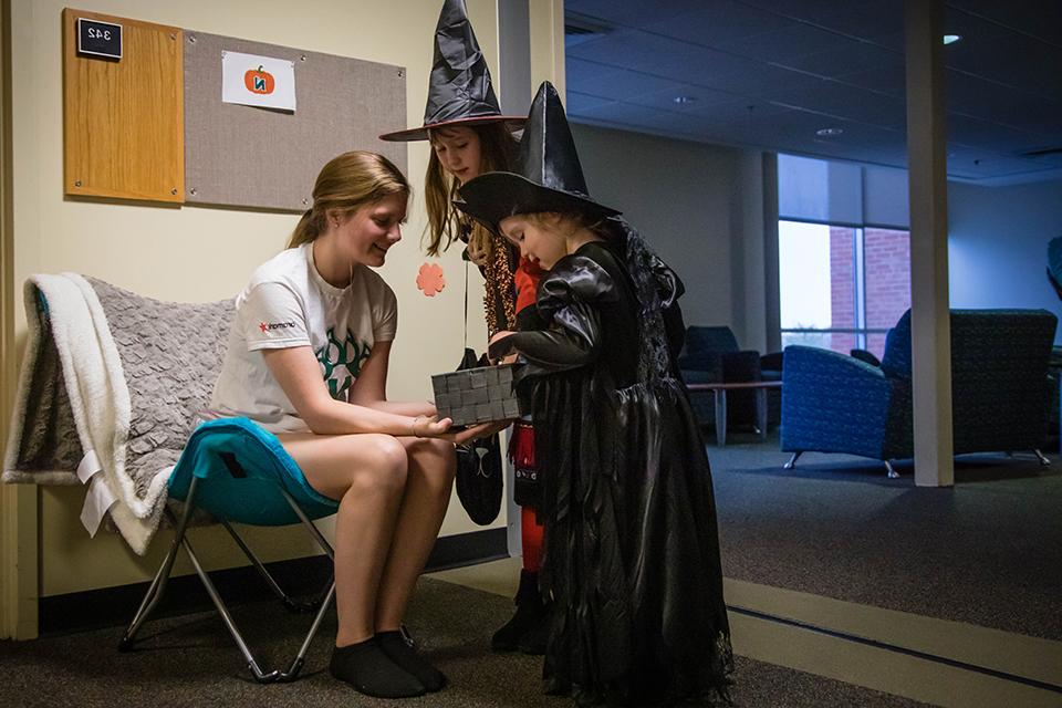 Northwest invites families to trick-or-treating in residence halls